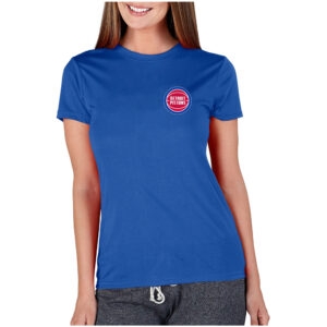 Women's Concepts Sport Blue Detroit Pistons Marathon Knit T-Shirt