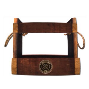 Georgetown Hoyas 13'' x 6'' x 13'' Wine Bottle Caddy