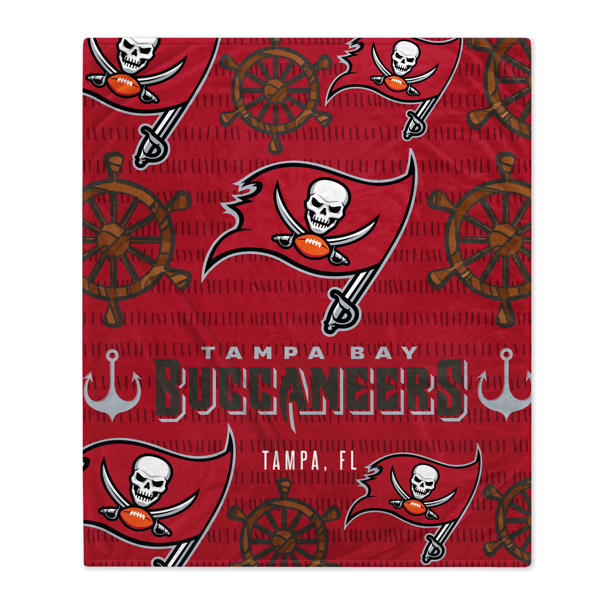 Tampa Bay Buccaneers 60'' x 70'' Hometown Logo Fleece Blanket