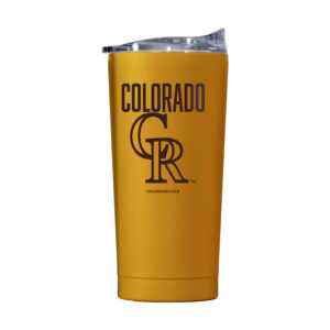 Colorado Rockies 20oz. Fashion Color Powdercoat Tumbler