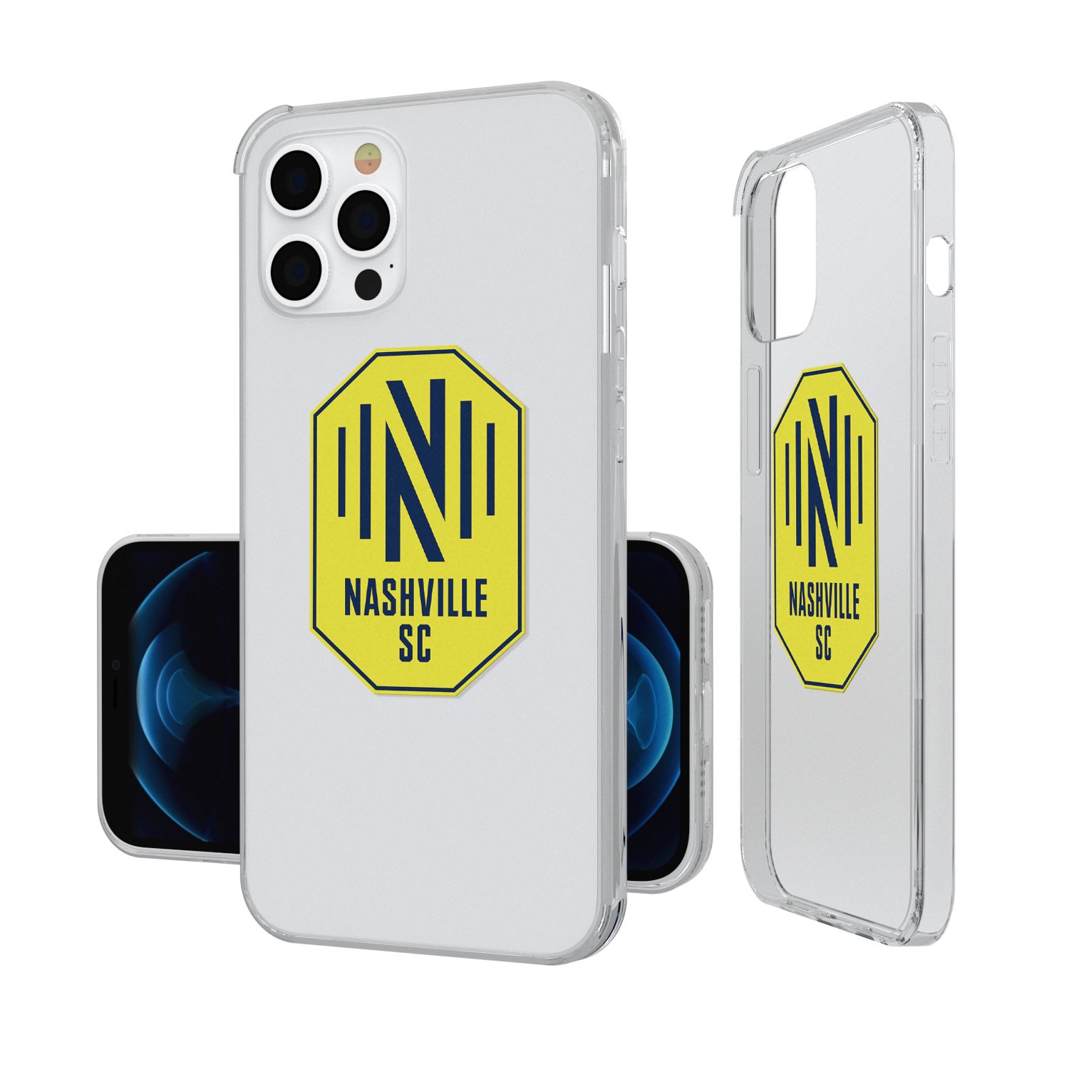 Nashville SC iPhone Insignia Design Clear Case