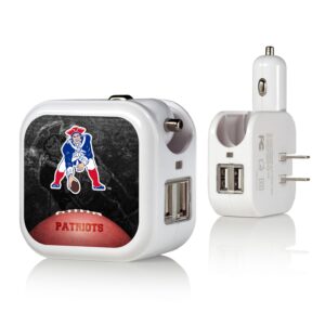 New England Patriots 2-in-1 Legendary Design USB Charger