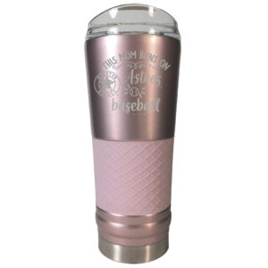Houston Astros 24oz. This Mom Rose Gold Draft Tumbler