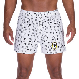 Men's Concepts Sport White Columbus Crew Epiphany All Over Print Knit Boxers