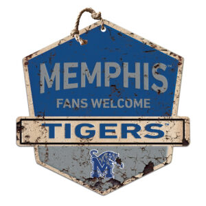 Memphis Tigers Fans Welcome Sign