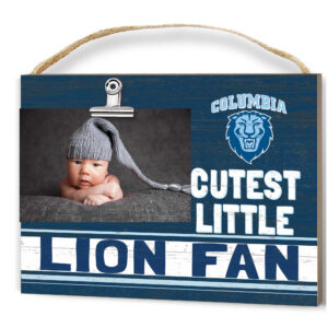 Columbia University 8'' x 10'' Cutest Little Team Logo Clip Photo Frame