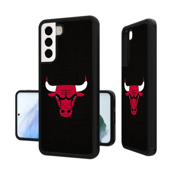 Chicago Bulls Solid Design Galaxy Bump Case