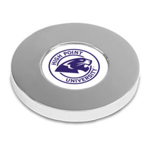 Silver High Point Panthers Team Logo Paperweight