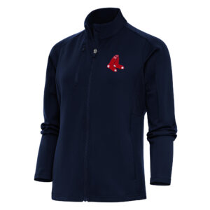 Women's Antigua Navy Boston Red Sox Logo Generation Full-Zip Jacket