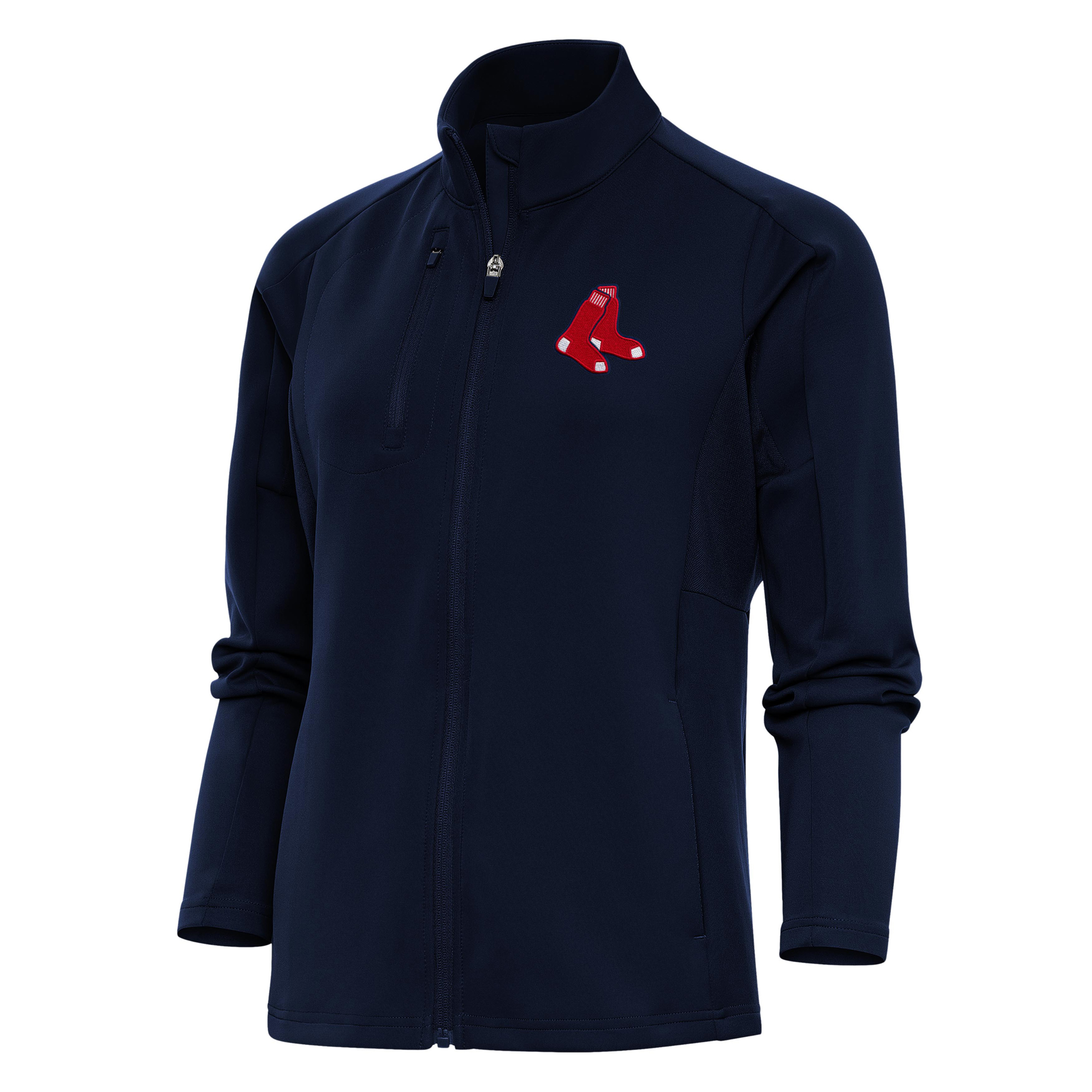 Women's Antigua Navy Boston Red Sox Logo Generation Full-Zip Jacket