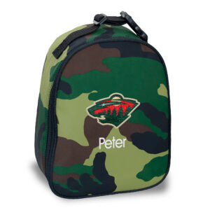 Minnesota Wild Personalized Camouflage Insulated Bag