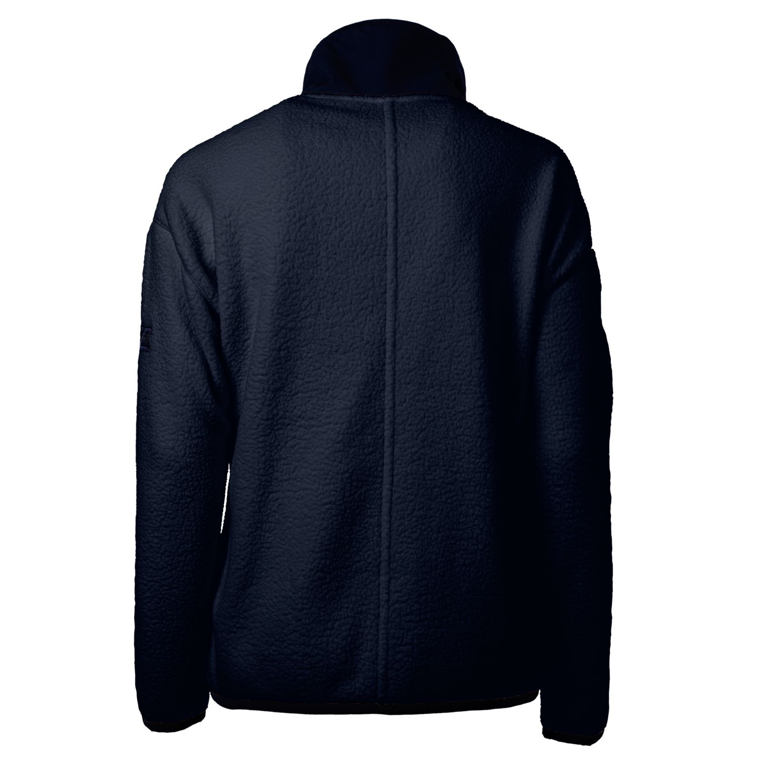 Women's Cutter & Buck Navy Utah State Aggies Cascade Eco Sherpa Full-Zip Fleece Jacket - Image 4