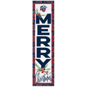 Liberty Flames 12'' x 48'' Outdoor Christmas Leaner
