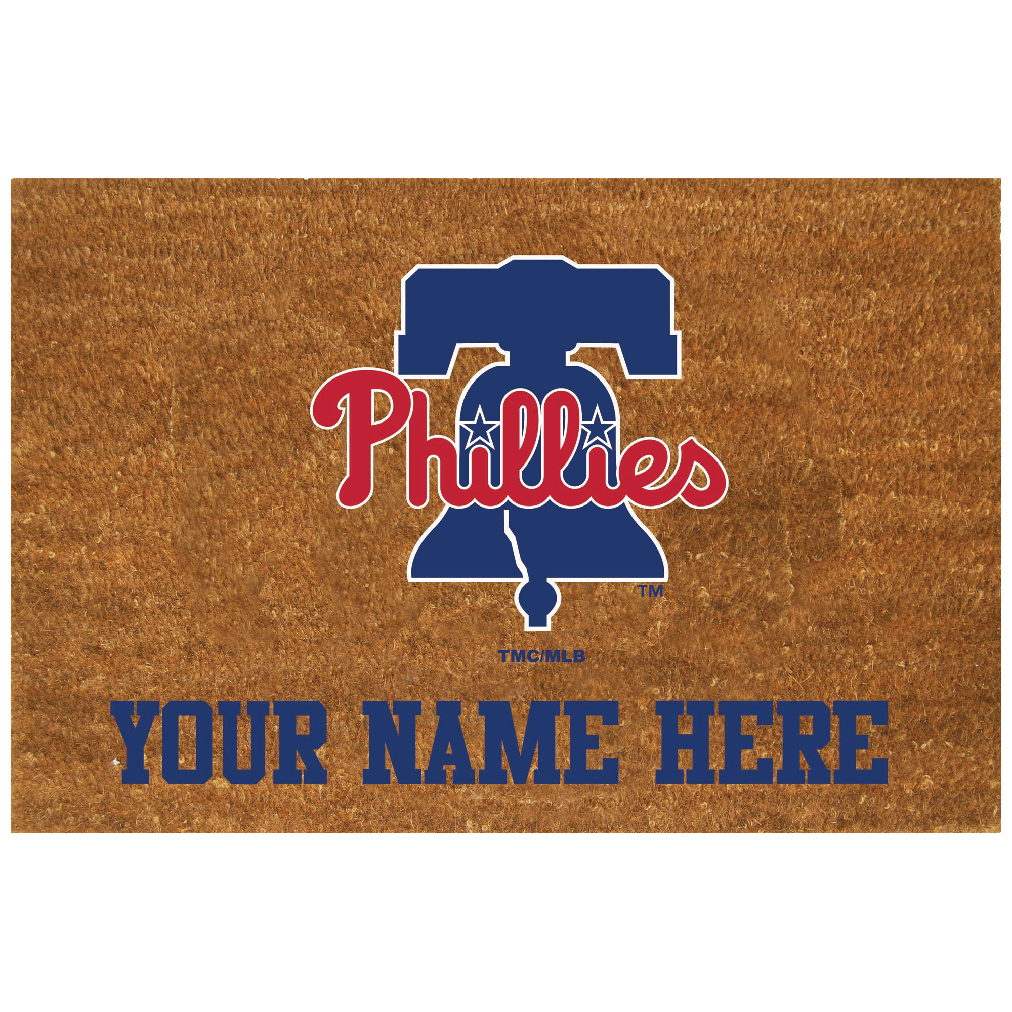 Philadelphia Phillies 19.5'' x 29.5'' Personalized Door Mat