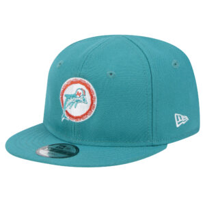 Infant New Era Aqua Miami Dolphins My 1st 9FIFTY Adjustable Hat