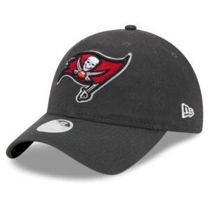 Women's New Era  Pewter Tampa Bay Buccaneers  Main Core Classic 2.0 9TWENTY Adjustable Hat