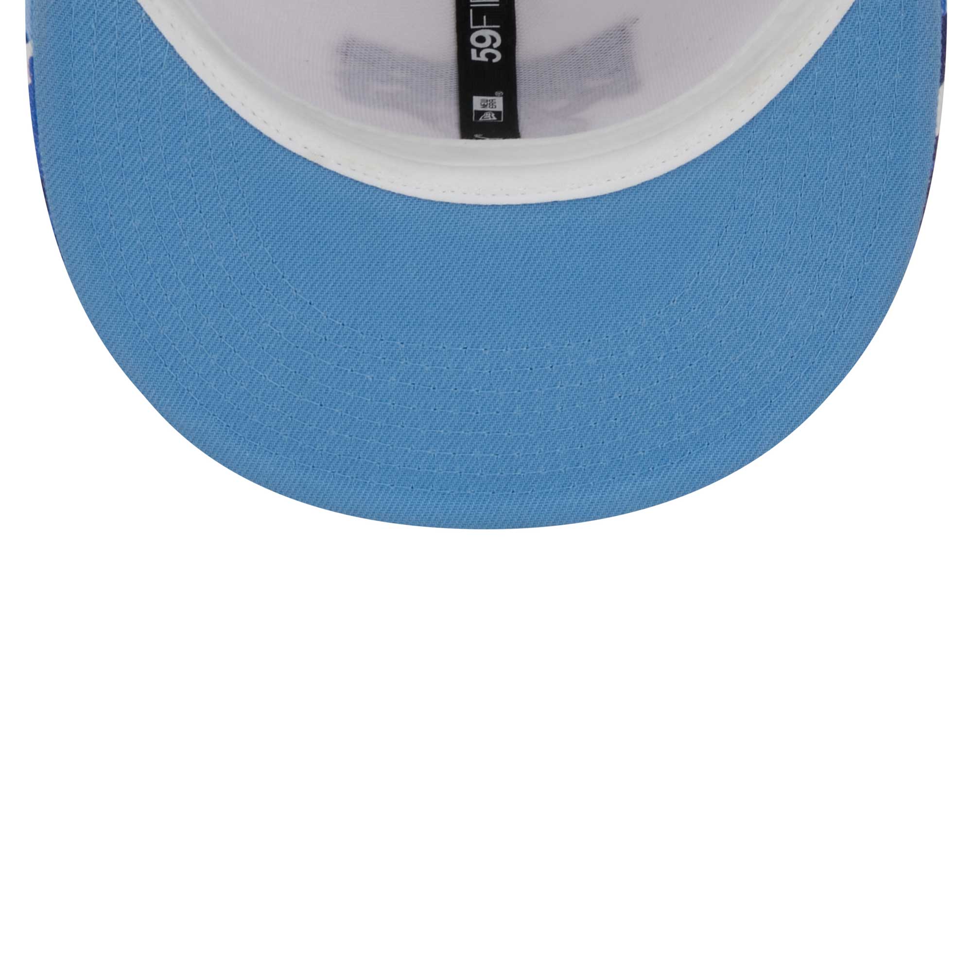 Men's New Era White/Blue Pittsburgh Pirates Flamingo 59FIFTY Fitted Hat - Image 6