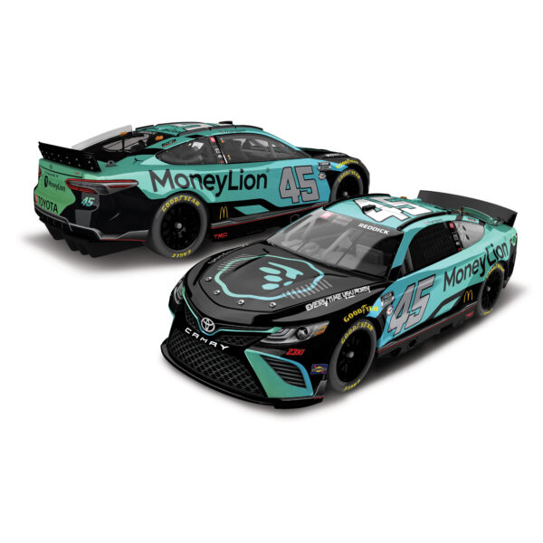 Action Racing  Tyler Reddick 2023 #45 MoneyLion 1:24 Elite Die-Cast Toyota Camry