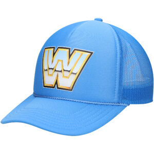 Men's Chalk Line Blue WWE Trucker Snapback Hat