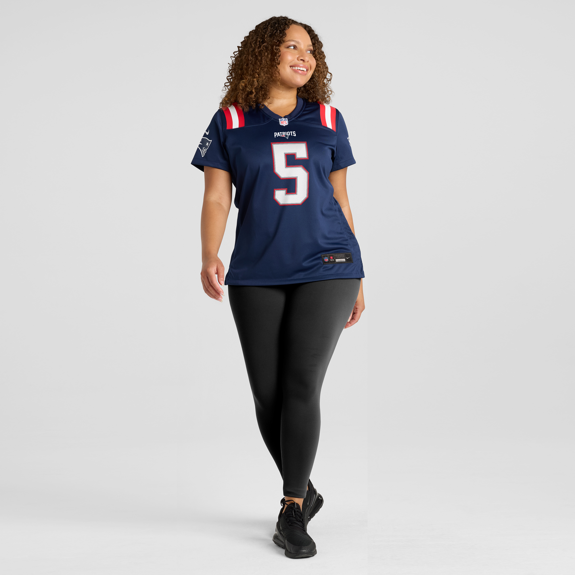 Devin Singletary Men's Nike Royal New York Giants Classic Custom Game Jersey - Image 7