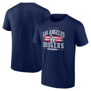 Men's Navy Los Angeles Dodgers Americana Team T-Shirt