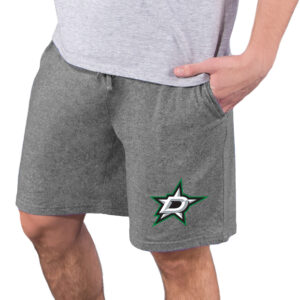 Men's Concepts Sport  Charcoal Dallas Stars Quest Knit Jam Shorts
