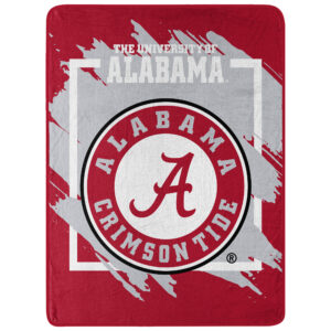 The Northwest Group  Alabama Crimson Tide 46" x 60" Dimensional Micro Raschel Plush Throw Blanket