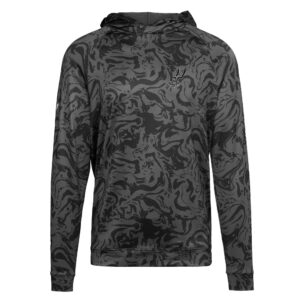 Men's Levelwear  Charcoal San Antonio Spurs Highlite Insignia Core Pullover Hoodie