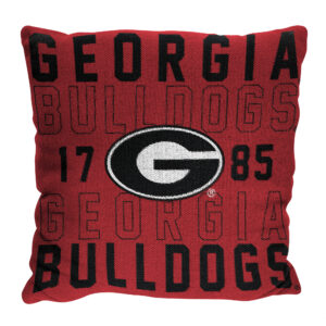 The Northwest Group  Georgia Bulldogs 20" x 20" Stacked Pillow