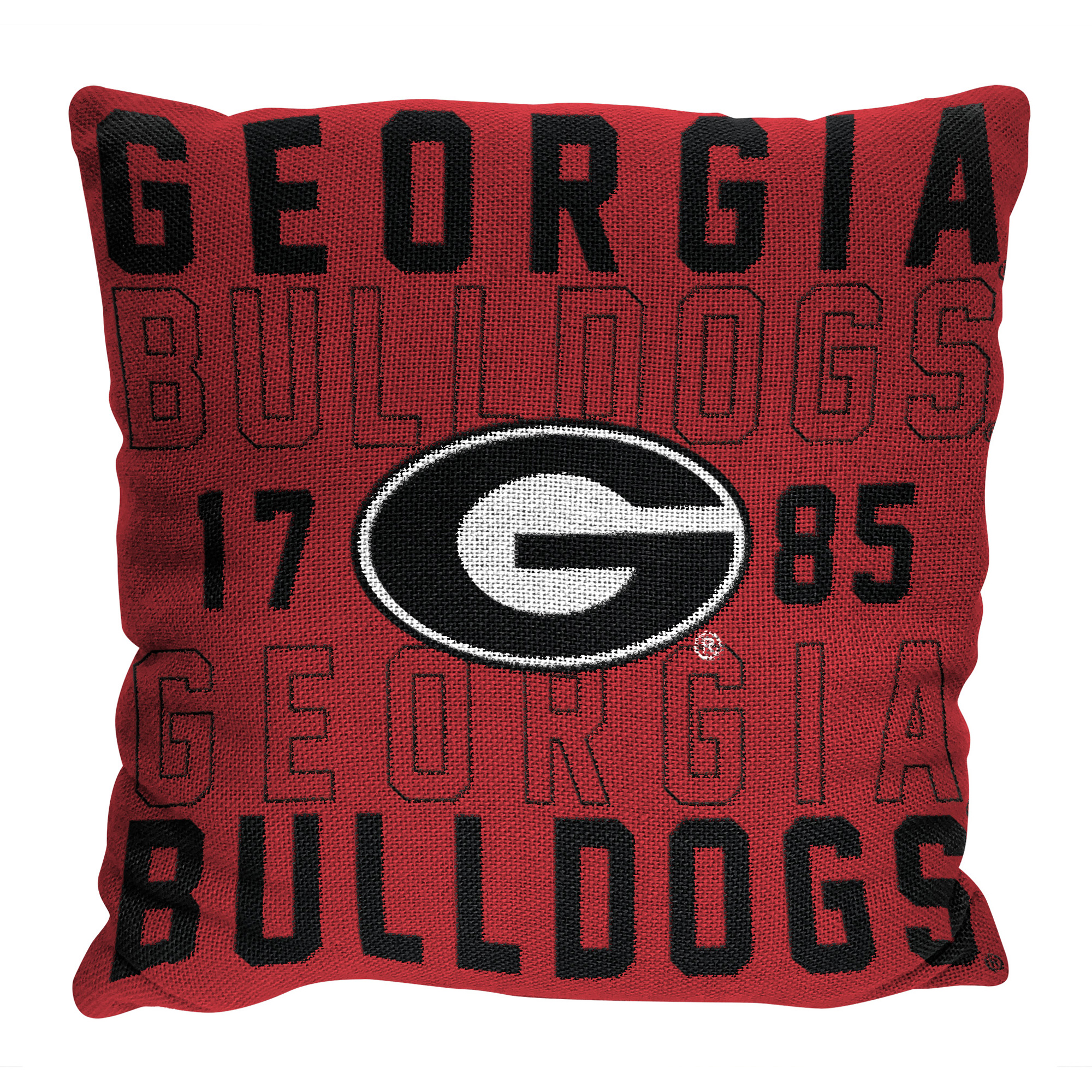 The Northwest Group Georgia Bulldogs 20" x 20" Stacked Pillow