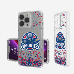 Keyscaper Tennessee Smokies iPhone Clear Case with Confetti Design
