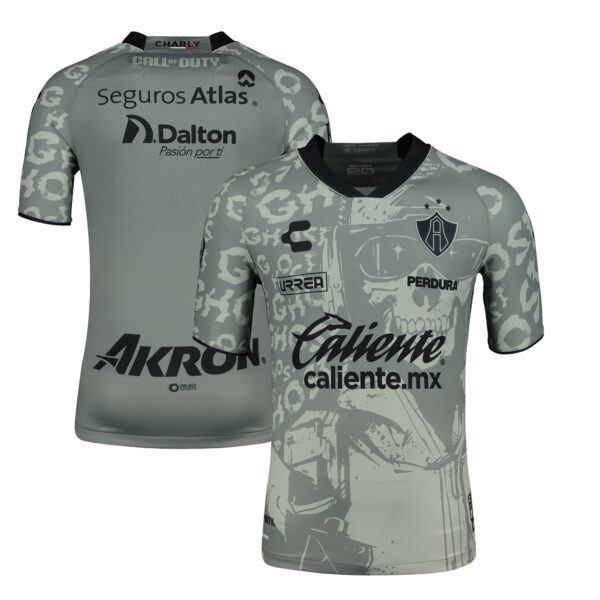 Men's Charly  Gray Club Atlas 2023/24 Call of Duty Third Authentic Jersey