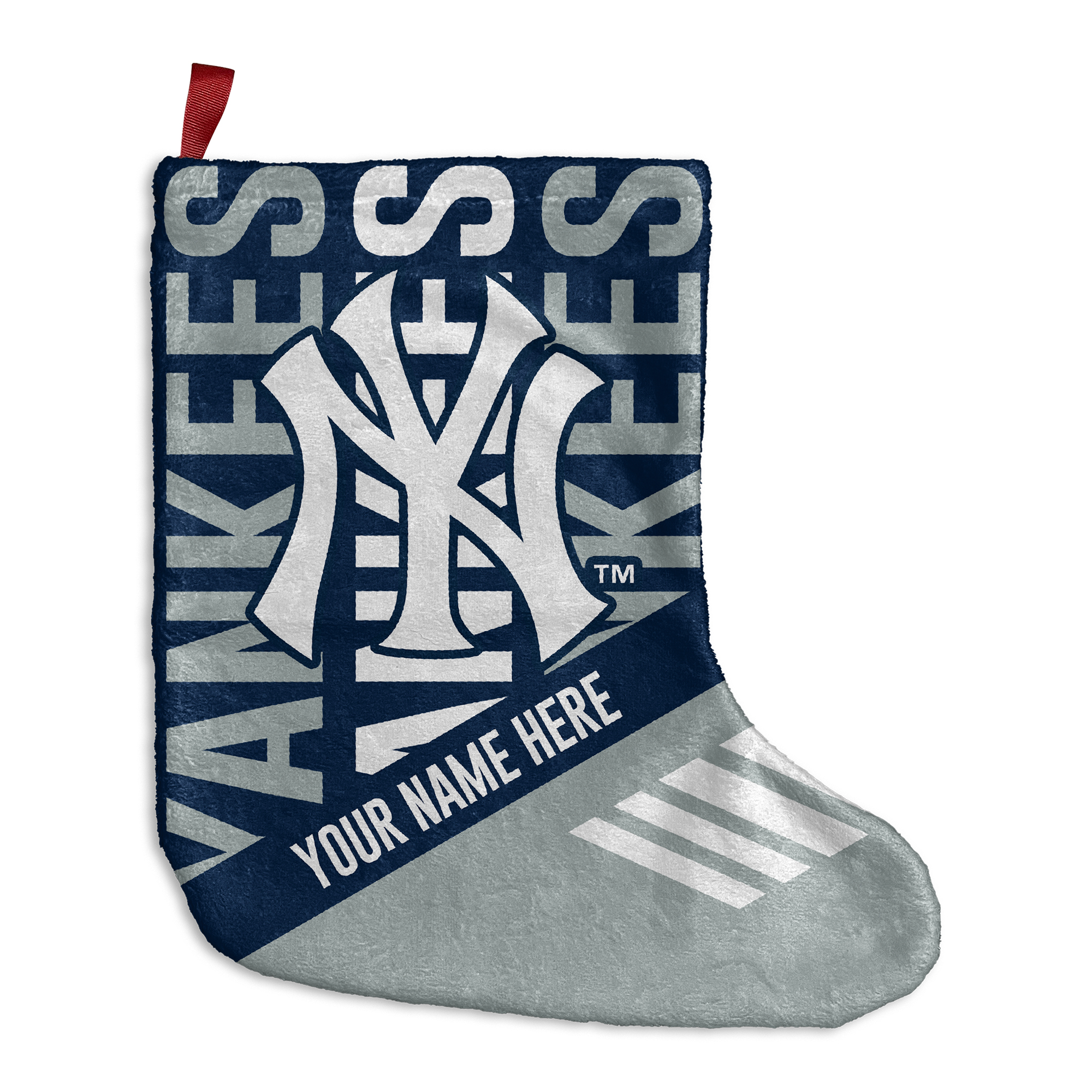 Chad & Jake New York Yankees Personalized Holiday Stocking
