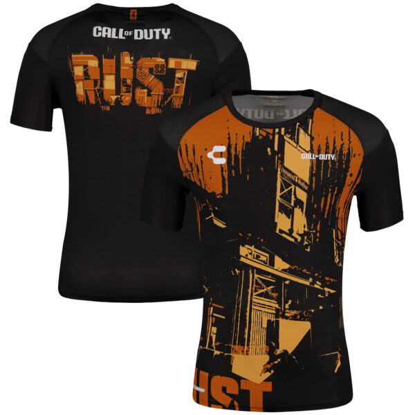 Men's Charly  Orange/Black Call of Duty DRY FACTOR Training T-Shirt