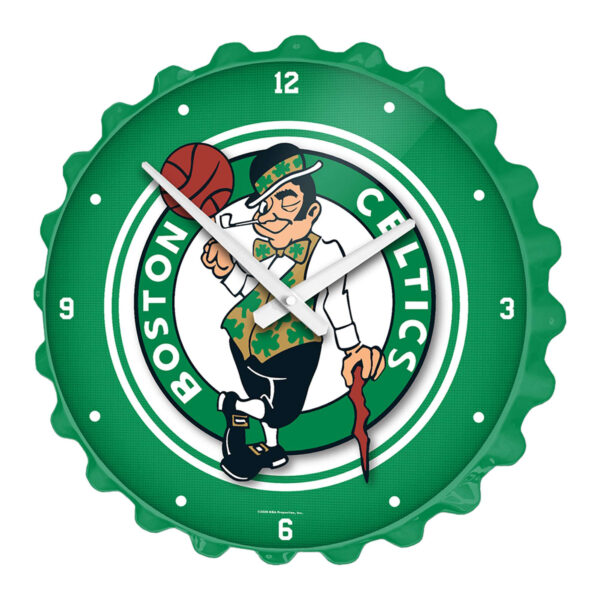 Boston Celtics 18.5" Bottle Cap Wall Clock