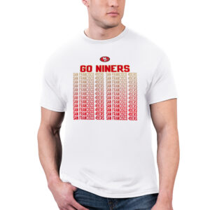 Men's Starter White San Francisco 49ers Slogan T-Shirt