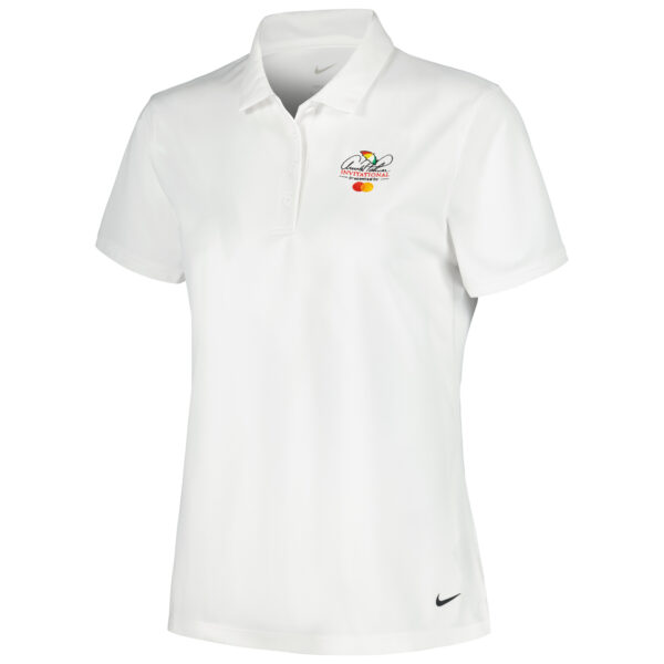 Women's Nike White Arnold Palmer Invitational Victory Performance Polo - Image 6