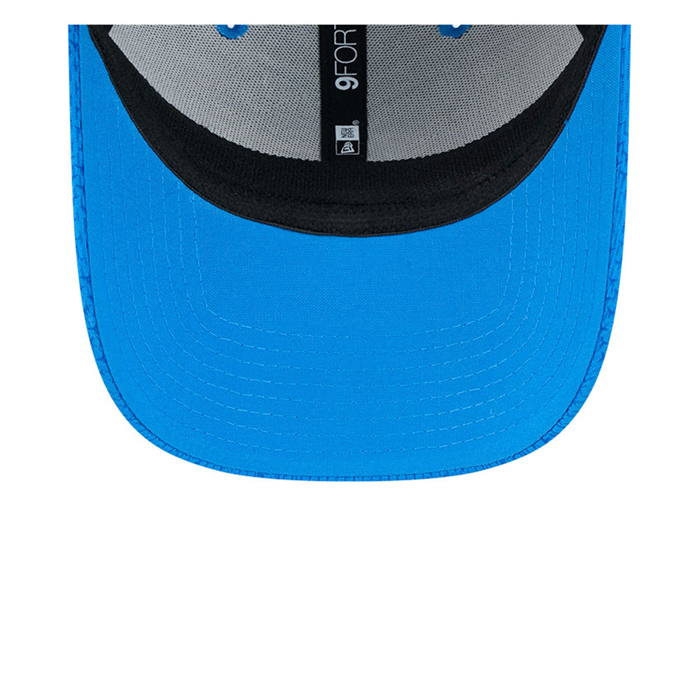 Men's New Era Blue Detroit Lions 2024 Sideline 9FORTY Stretch-Snap Hat - Image 6