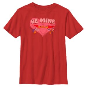 Youth Mad Engine Red Woody Woodpecker Valentine's Day T-Shirt