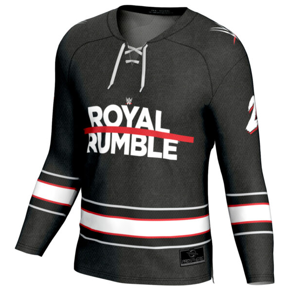 Youth ProSphere Black Royal Rumble Lightweight Hockey Fashion Jersey - Image 6