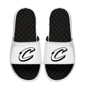 Unisex ISlide Black/White Cleveland Cavaliers Cookies & Cream Slide Sandals