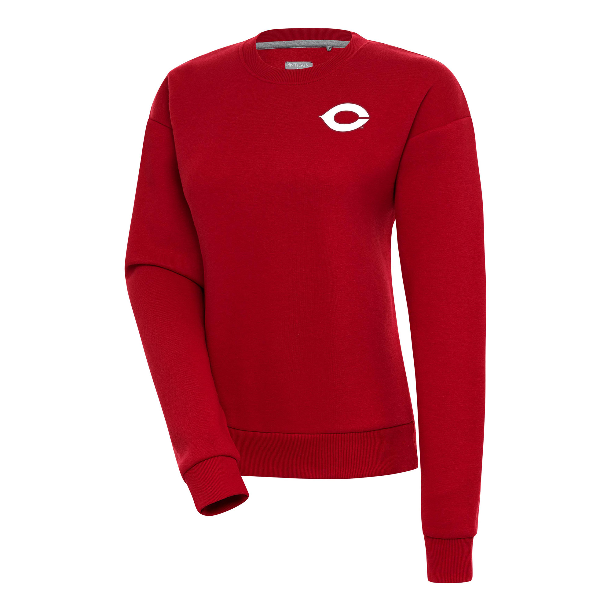 Women's Antigua Red UChicago Maroons Victory Pullover Sweatshirt