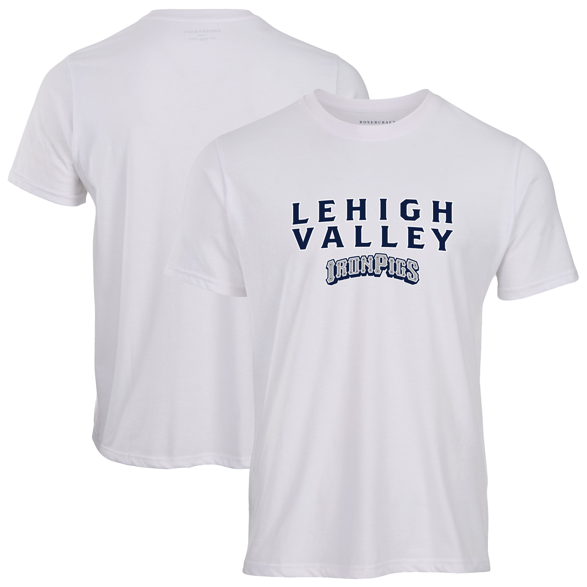 Men's White Lehigh Valley IronPigs Essential T-Shirt