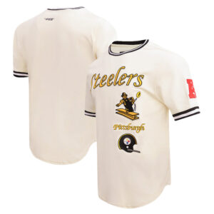 Men's Pro Standard Cream Pittsburgh Steelers Retro Classic T-Shirt