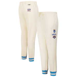 Women's Pro Standard Cream Kansas City Royals Cooperstown Collection Retro Classic Fleece Sweatpants