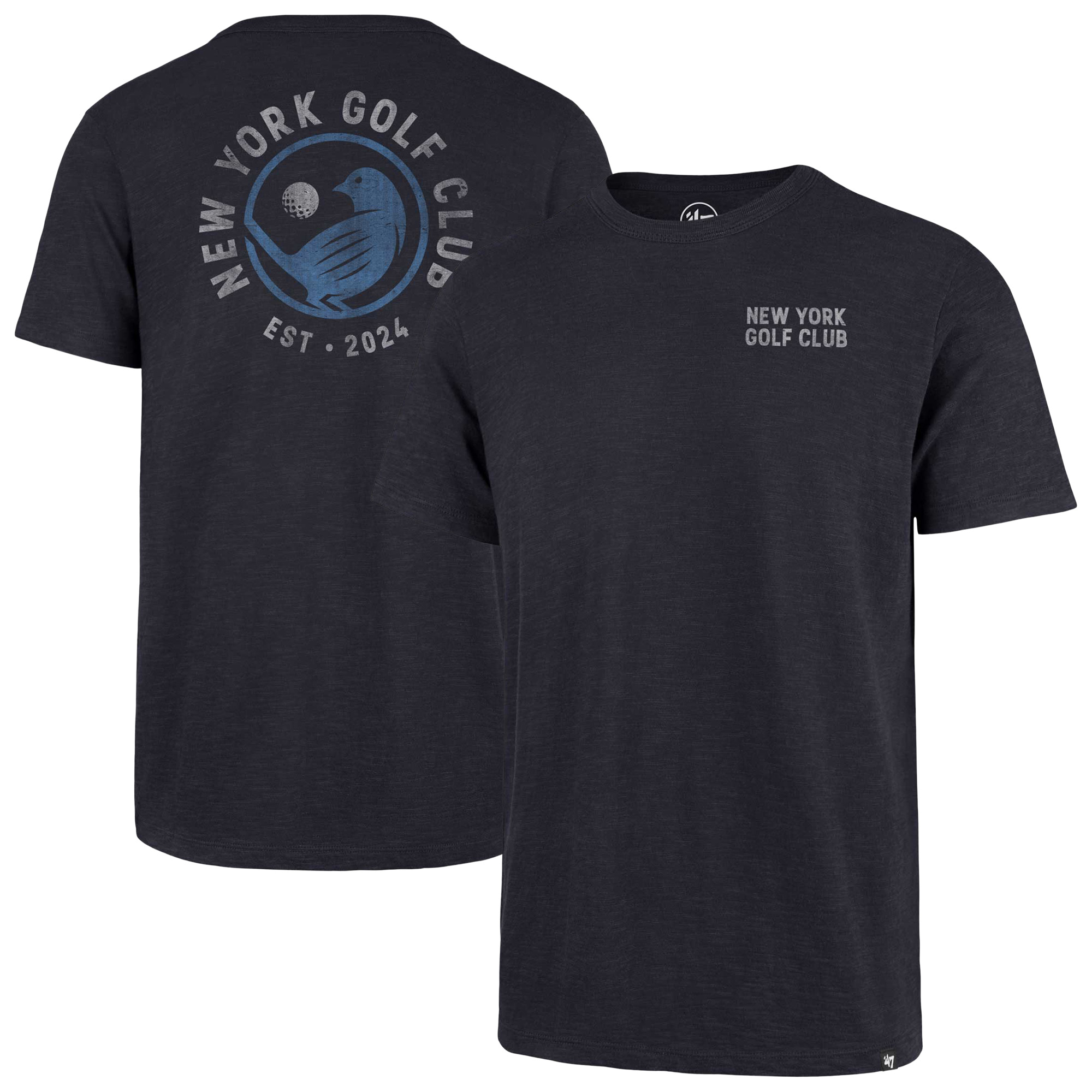 Men's '47 Navy TGL New York Golf Club Backer Scrum T-Shirt