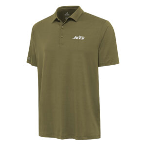 Men's Antigua  Olive New York Jets Reprocess Polo