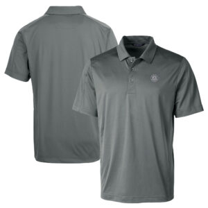 Men's Cutter & Buck Gray Seattle Mariners Big & Tall Prospect Eco DryTec Recycled Polo