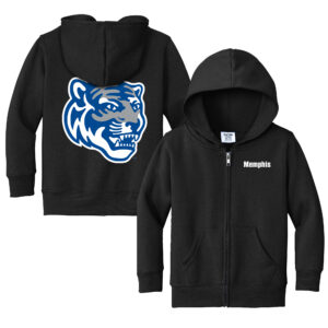 Toddler Chad & Jake  Black Memphis Tigers Logo Full-Zip Hoodie Jacket