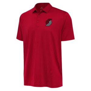 Men's Antigua Red Portland Trail Blazers Ellipse Polo